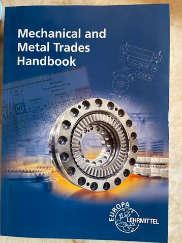 Mechanical & Metal Trades Handbook beschikbaar voor biedingen