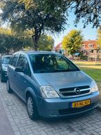 Te koop opel meriva-a  automaat, Auto's, Zwart, 4 cilinders, Blauw, Particulier