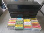 Casette bandjes 74 stuks en 2 opbergboxen jaren 80, Cd's en Dvd's, Ophalen of Verzenden, Gebruikt, Overige genres, 26 bandjes of meer