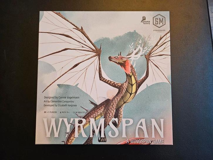 Wyrmspan, Engels met insert, Hobby en Vrije tijd, Gezelschapsspellen | Bordspellen, Zo goed als nieuw, Ophalen of Verzenden