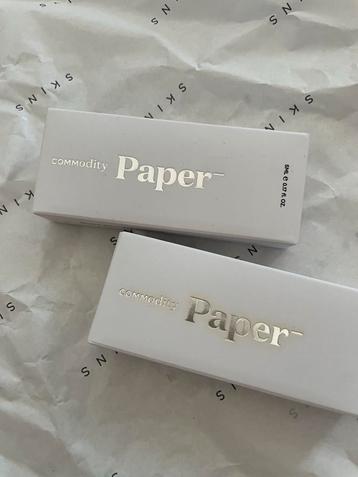 Commodity Paper Parfum - 2 Samples Nieuw beschikbaar voor biedingen