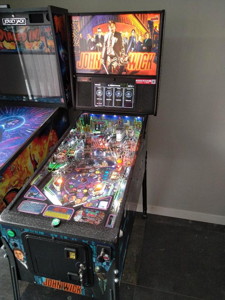 John Wick Pro flipperkast (Stern - 2024), Verzamelen, Automaten | Flipperkasten, Zo goed als nieuw, Elektronisch, Flipperkast