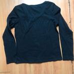 T shirt Laura Ashley, Zwart, Ophalen of Verzenden, Zo goed als nieuw, Lange mouw