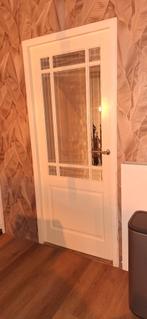 Stompe deur Rechtsdraaiend 201x82, Doe-het-zelf en Verbouw, Deuren en Horren, Ophalen of Verzenden, Glas, Binnendeur, 200 tot 215 cm