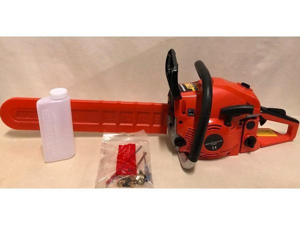 Nieuwe Kettingzaag Benzine 52cc - 50cm Zaagblad, Tuin en Terras, Verticuteermachines, Ophalen