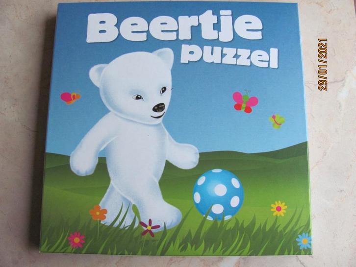 NIEUW beertje PUZZEL Nutricia beer 4 stukjes vanaf 0 - 6 mnd, Kinderen en Baby's, Speelgoed | Kinderpuzzels, Nieuw, 0 tot 6 maanden