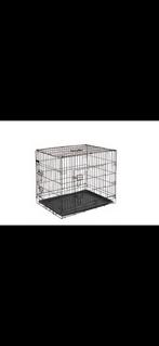 Hondenbench XXL- Bench Voor Honden- Opvouwbare Kooi-2 Deuren, Ophalen of Verzenden, Zo goed als nieuw