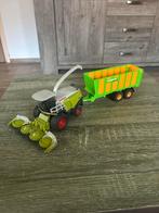 Siku Claas Hakselaar met joskin wagen (Schaal 1:50), Overige merken, 1:50 of kleiner, Overige typen, Ophalen of Verzenden