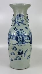 Antieke Chinese Celadon - blauw /wit grote vaas, Antiek en Kunst, Ophalen of Verzenden