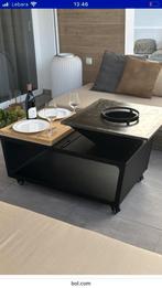 BBQ Tafel plancha met Houtopslag, Ophalen, Gebruikt