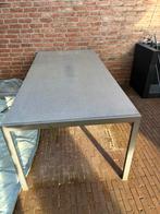 Tuin tafel 215x100, Tuin en Terras, Tuintafels, Ophalen, Gebruikt, Rechthoekig, Metaal
