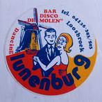 Oude sticker   LUNENBURG Bar-Disco-Dancing.  Loosbroek., Verzamelen, Stickers, Ophalen of Verzenden, Zo goed als nieuw, Overige typen