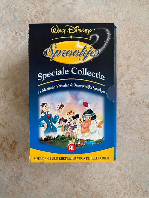 VHS Walt Disney - Sprookjes speciale collectie, Cd's en Dvd's, VHS | Kinderen en Jeugd, Nieuw in verpakking, Tekenfilms en Animatie
