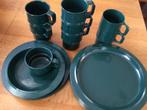 Camping Servies Mepal - Groen, Caravans en Kamperen, Kampeeraccessoires, Ophalen, Gebruikt
