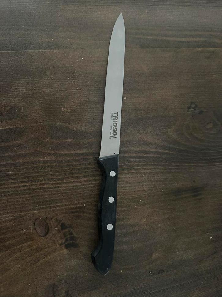 Triosol Keukenmes - Nieuw & Roestvrij, Huis en Inrichting, Keuken | Bestek, Nieuw, Los bestek, Rvs of Chroom, Ophalen