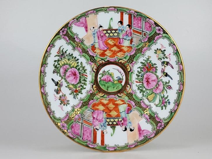 Chinese Famille Rose Schotel, Antiek en Kunst, Antiek | Schalen, Ophalen of Verzenden