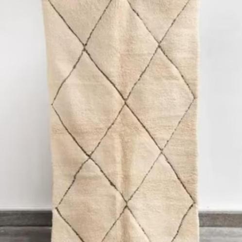 Handgeknoopt Beni Ourain wol berber Luxury tapijt 145x250cm, Huis en Inrichting, Stoffering | Tapijten en Kleden, Nieuw, 100 tot 150 cm