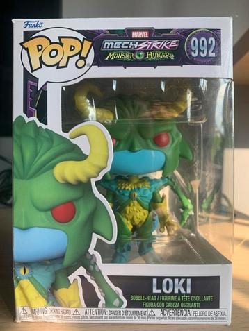 Funko Pop! Loki - Mech Strike Monster Hunters #992 beschikbaar voor biedingen