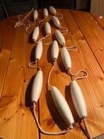 Drijflijn- 6,5 meter met 13 drijvers, Ophalen of Verzenden, Gebruikt, Lijn of Blok