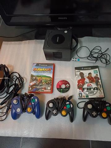 Nintendo Gamecube + 3 Games + 3 controllers - Goede Staat beschikbaar voor biedingen