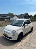 Fiat 500 0.9 Twinair 2011 Wit, Auto's, Fiat, Voorwielaandrijving, Zwart, Leder en Stof, Origineel Nederlands