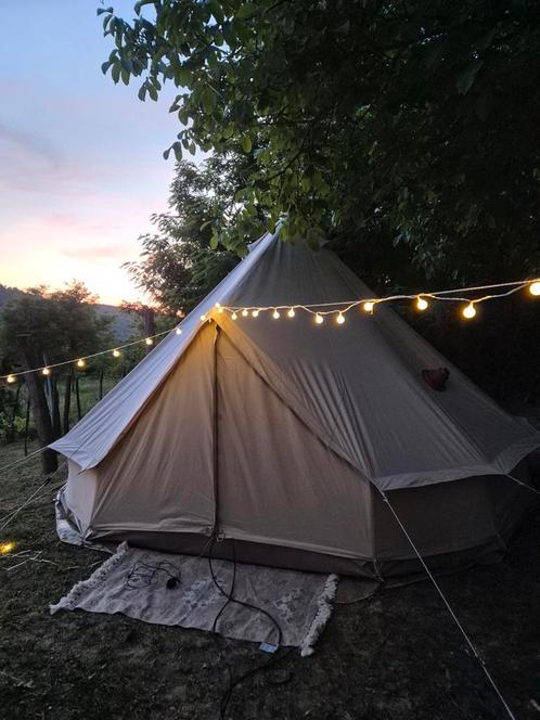Zeer nette Bell tent 450 ultimate met extra's!, Caravans en Kamperen, Tenten, tot en met 5, Zo goed als nieuw, Ophalen