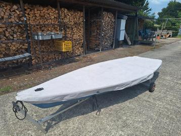 Laser zeilboot dekzeil strandtrailer giek mast zeil beschikbaar voor biedingen
