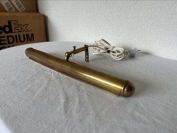 Grote Schilderijlamp Koperen Schilderijlampje Groot Lamp beschikbaar voor biedingen