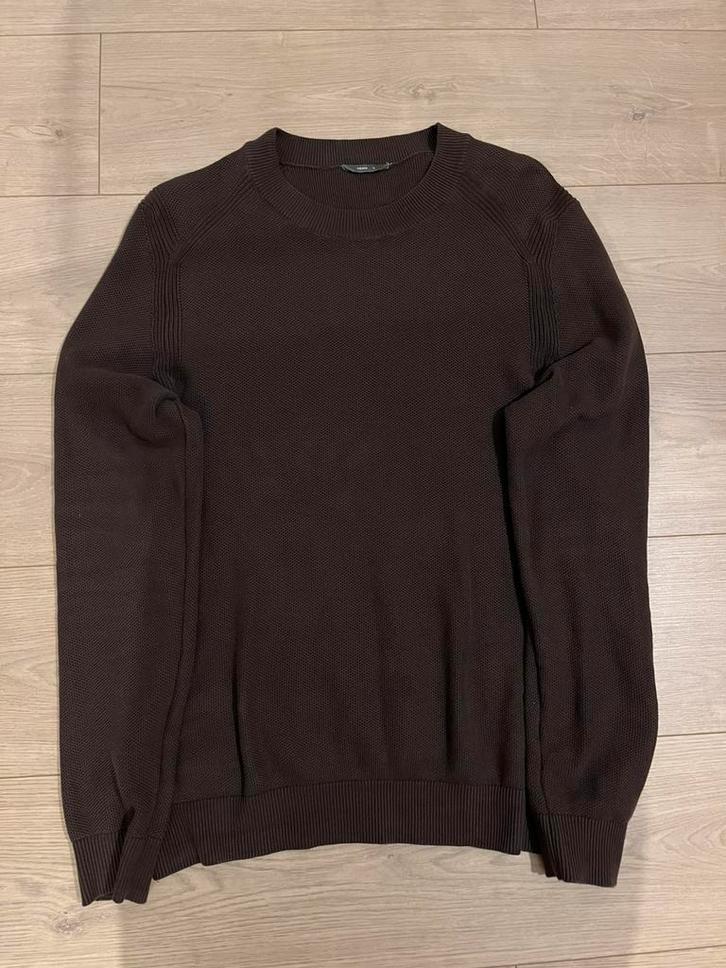 Trui voor heren maat L z.g.a.n, Kleding | Heren, Truien en Vesten, Zo goed als nieuw, Maat 52/54 (L), Bruin, Ophalen of Verzenden