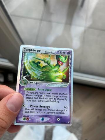 Sceptile EX 96/100 – EX Crystal Guardians beschikbaar voor biedingen