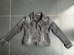 Meisjes spijkerjasje / spijkerjack zwart van LTB mt 116, Kinderen en Baby's, Kinderkleding | Maat 116, Ophalen of Verzenden, Gebruikt