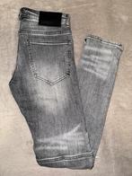 Rivero Zip Denim Jeans Grey, Ophalen of Verzenden, Gedragen, Grijs, Overige jeansmaten