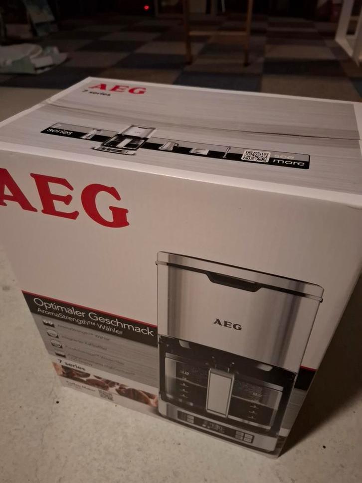 AEG KF7800 Koffiezetapparaat - Nieuw in Doos!, Witgoed en Apparatuur, Koffiezetapparaten, Ophalen of Verzenden