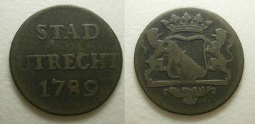 PD10635 Utrecht Stad Duit 1789 -S-  beschikbaar voor biedingen