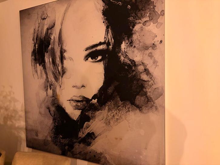 Fotokunst met Verwisselbaar Doek wallstars, Antiek en Kunst, Kunst | Overige Kunst, Ophalen of Verzenden