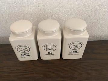 3 leuke voorraadpotten beschikbaar voor biedingen