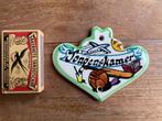 Vintage Jongenskamer stenen bordje hartvormig hartje sixties, Ophalen of Verzenden, Zo goed als nieuw, Kraamcadeau