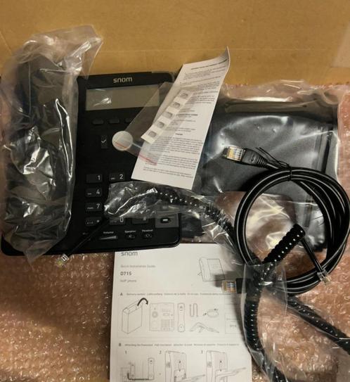 ➡️ DEMO Snom D715 VOIP IP Phone D-715, Telecommunicatie, Vaste telefoons | Niet Draadloos, Refurbished, Ophalen of Verzenden