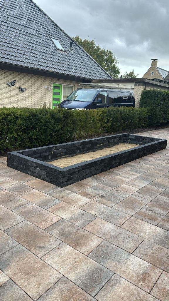 smartton Xl 30x60x8 cm  & linea 30x60x4 cm kilimanjaro, Tuin en Terras, Tegels en Klinkers, Nieuw, Terrastegels, Beton, 10 m² of meer