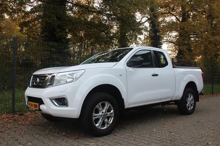 Nissan Navara 2.3 dCi 160pk King Cab 2021 Wit BTW Nwe APK, Auto's, Bestelauto's, Bedrijf, 4x4, ABS, Airbags, Airconditioning, Bluetooth