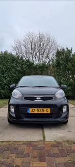 KIA Picanto 1.0 Cvvt 5-DRS 2016 Zwart, Origineel Nederlands, Te koop, 5 stoelen, Benzine