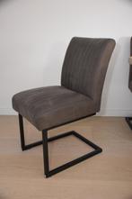 Eetkamer stoel 4x type Sinatra (Zitmaxx), Huis en Inrichting, Stoelen, Ophalen, Zo goed als nieuw, Metaal, Vier