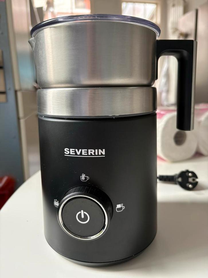 Severin Elektrische Melkopschuimer - Zo goed als nieuw!, Witgoed en Apparatuur, Melkopschuimers, Zo goed als nieuw, Elektrische melkopschuimer