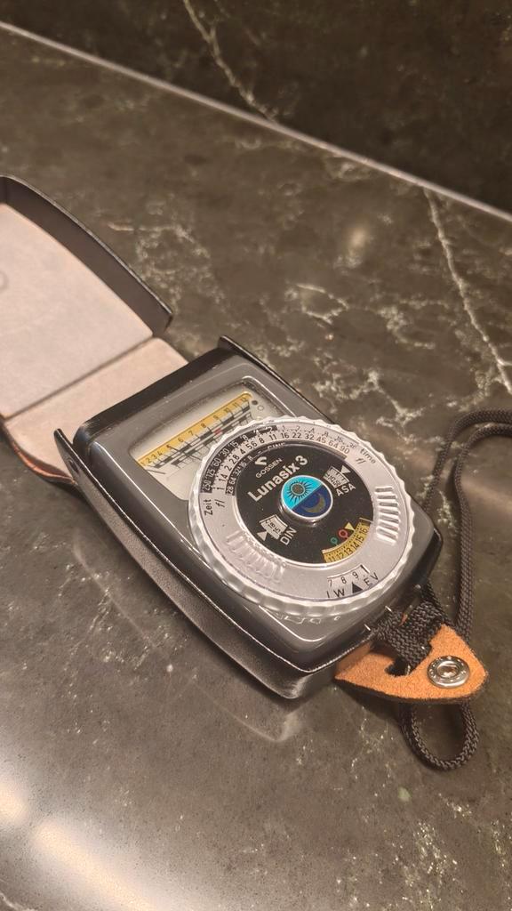 Gossen Lunasix 3 Belichtingsmeter, Computers en Software, Navigatiesoftware, Gebruikt, Ophalen of Verzenden