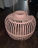 Roze Houten Lantaarn, Huis en Inrichting, Overige kleuren, Ophalen of Verzenden, Zo goed als nieuw, Hout