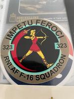 Luchtmacht / Squadron 323 sticker, Ophalen of Verzenden, Luchtmacht, Nederland