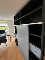 Poliform Kasten, ijsblauw, antraciet, Ophalen, Gebruikt, 25 tot 50 cm, 200 cm of meer