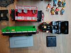 Playmobiel stoomtrein met wagon spoor Art. 4017., Ophalen of Verzenden, Gebruikt, Complete set, Duplo
