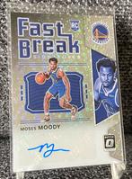 Moses Moody RC auto Panini NBA card Golden State Warriors, Ophalen of Verzenden, Nieuw, Plaatje