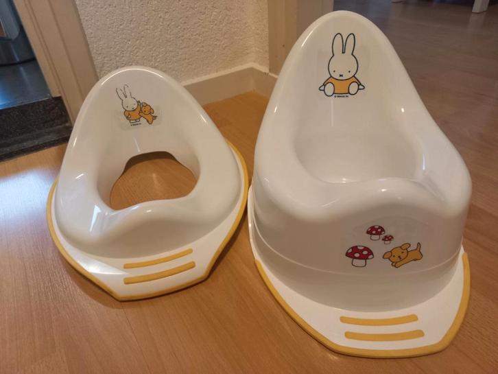 Potje en brilverkleiner nijntje, Kinderen en Baby's, Badjes en Verzorging, Gebruikt, Overige typen, Nijntje, Ophalen